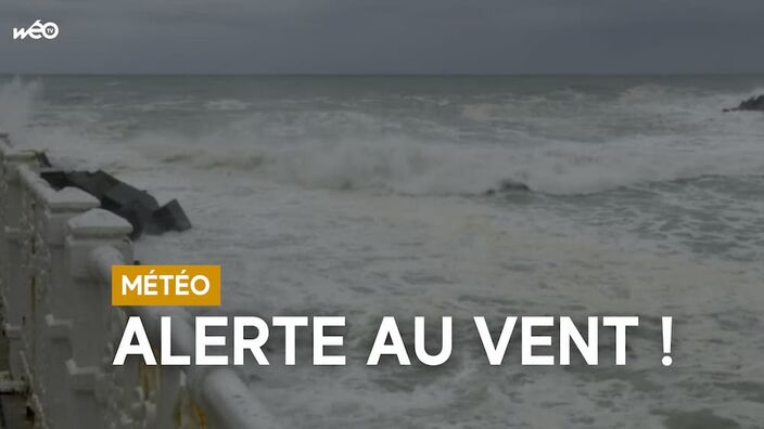 Le Nord et le Pas-de-Calais en vigilance jaune pour vent et orages